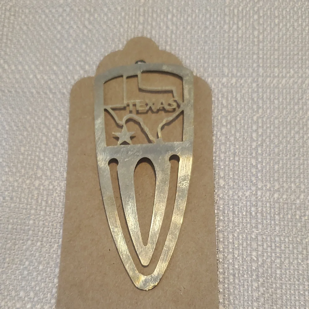 Texas Metal Bookmark